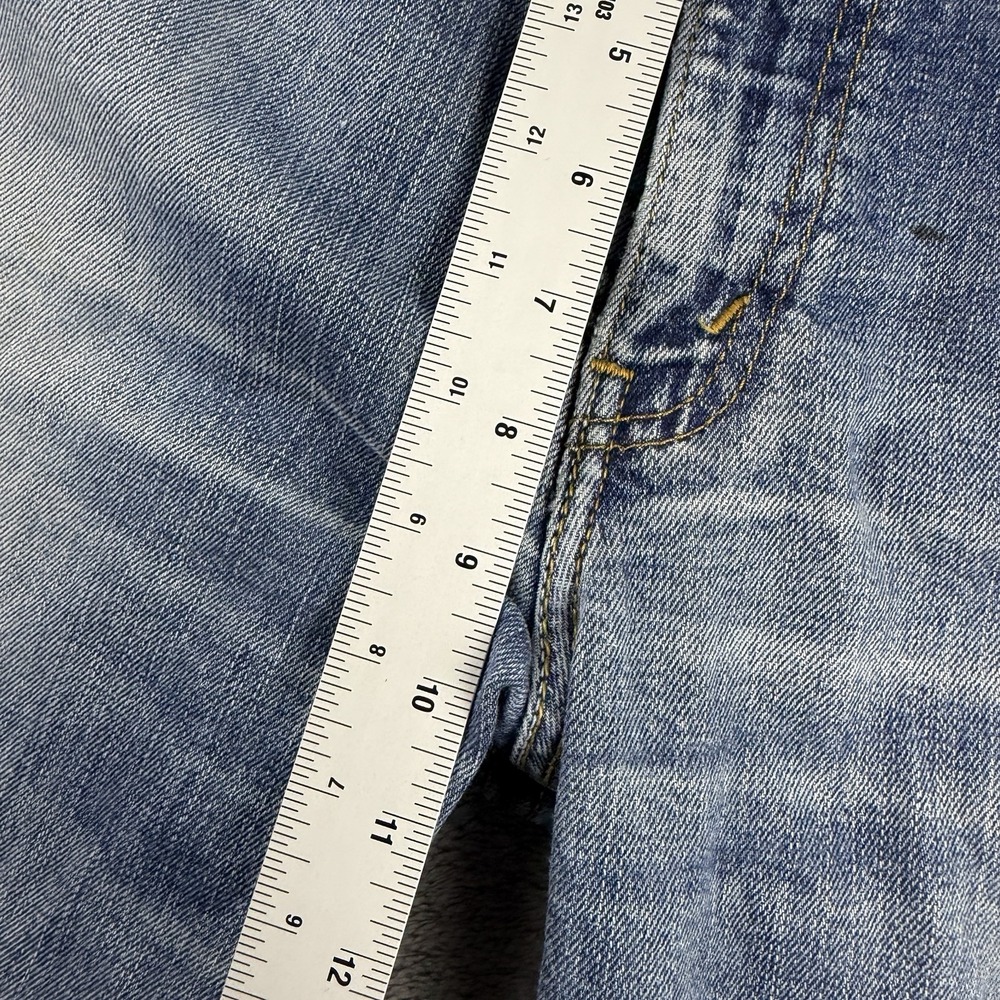 Levis 751 Regular Fit Straight Jeans Mens 36x30 Blue Medium Wash - Picture 9 of 16